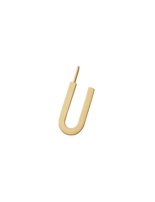 Design Letters | Letter For Initial Necklace A-Z (18K Gold-Plated) | 16 MM