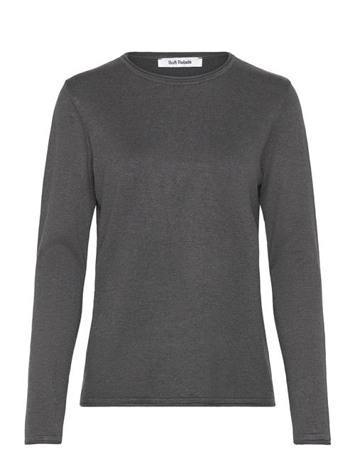 Soft Rebels | Srmarla O-Neck Knit Roll Edge | XS