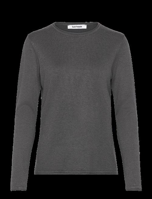 Soft Rebels | Srmarla O-Neck Knit Roll Edge | L