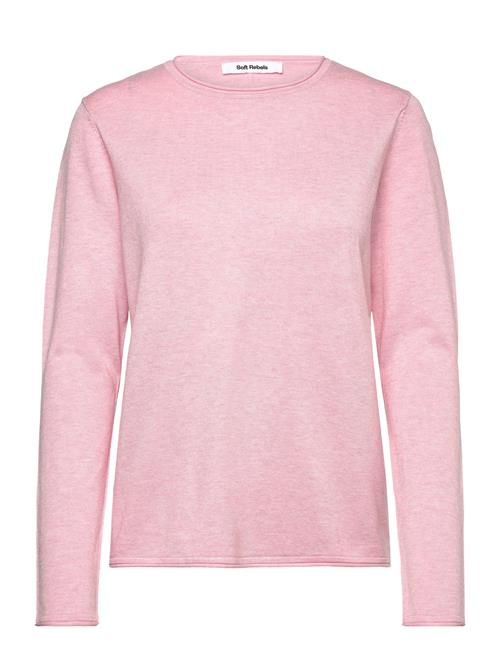 Soft Rebels | Srmarla O-Neck Knit Roll Edge | XL