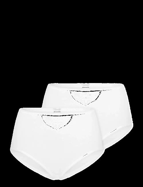 Schiesser | Maxi Briefs, 2-Pack, White - Cotton Essentials | M