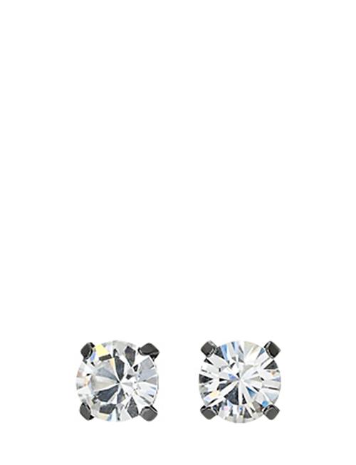 Pilgrim | Original Crystal Earstuds Hematite Color | ONE SIZE