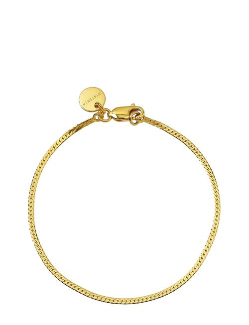 Syster P | Herringbone Bracelet Gold | S/M 16