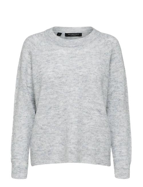 Selected | Slflulu Ls Knit O-Neck  B Noos | XXL