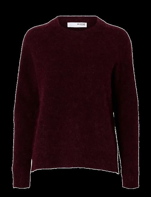 Selected | Slflulu Ls Knit O-Neck Noos | XS