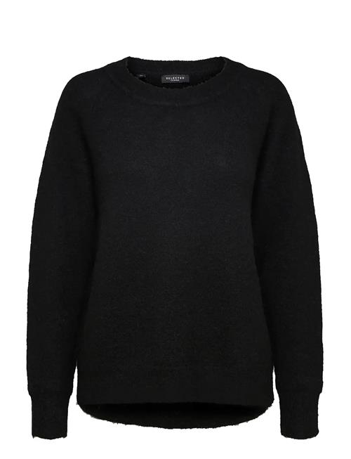 Selected | Slflulu Ls Knit O-Neck  B Noos | S