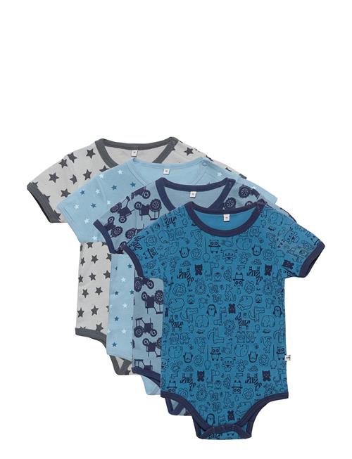 Pippi | Body Ss Ao-Printed (4-Pack) | 62