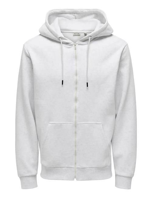 ONLY & SONS | Onsceres Zip Thr. Hoodie Sweat Noos | L
