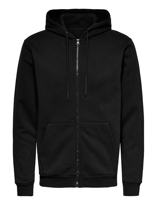 ONLY & SONS | Onsceres Zip Thr. Hoodie Sweat Noos | L