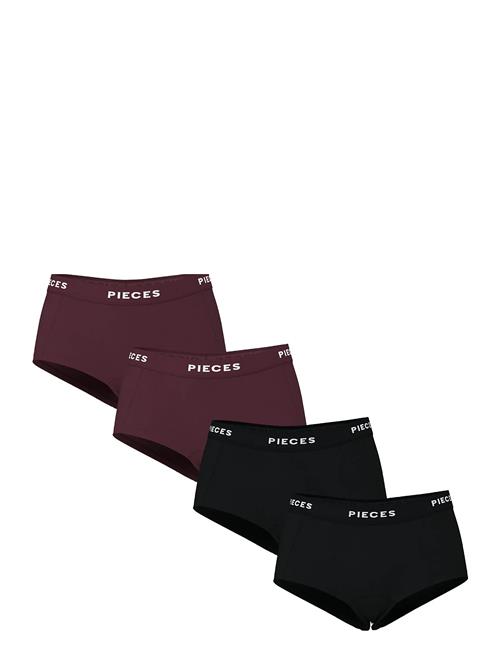 Pieces | Pclogo Lady 4 Pack Solid Noos Bc | L