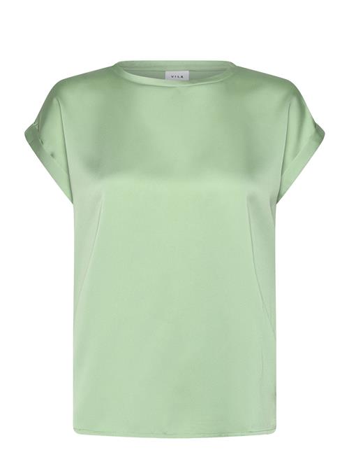 Vila | Viellette S/S Satin Top - Noos | 44