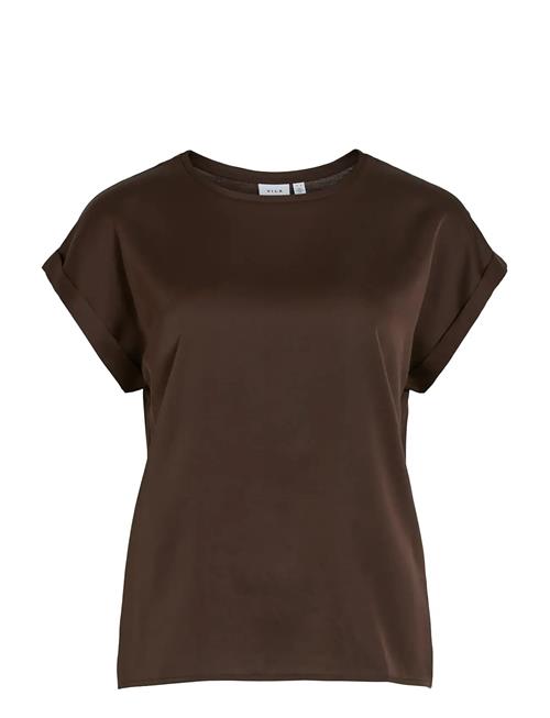 Vila | Viellette S/S Satin Top - Noos | 34