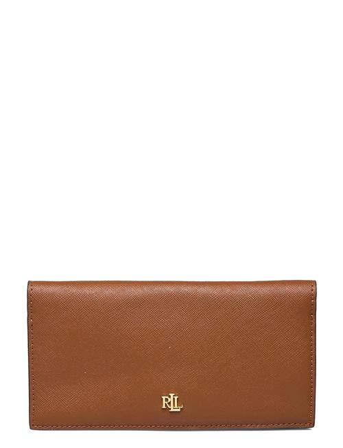 Lauren Ralph Lauren | Crosshatch Leather Slim Wallet | ONE SIZE