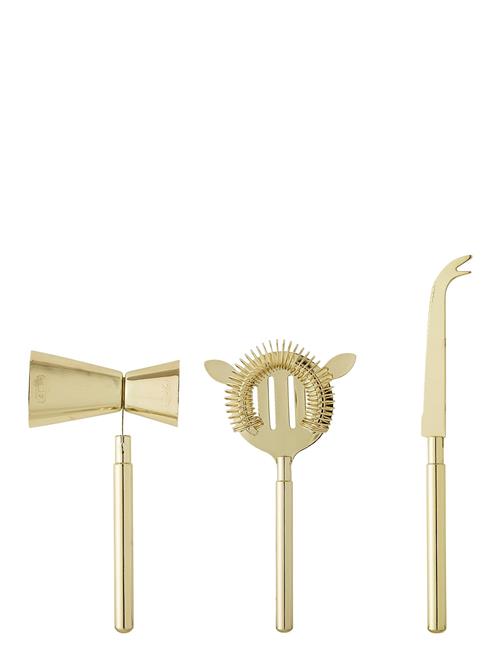 Bloomingville | Cocktail Bar Set, Guld, Rustfri Stål | ONE SIZE
