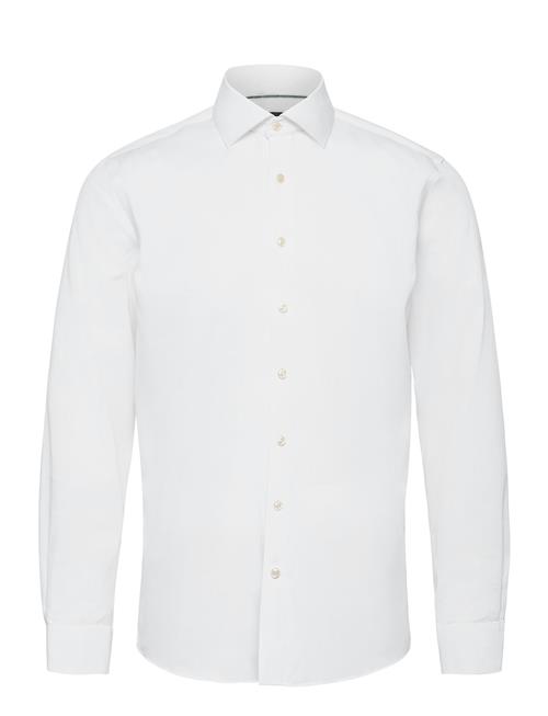 Lindbergh Black | Technical :Cut Away Collar, Tailor Fit Cotton Shirt, Wf Ls | XXL