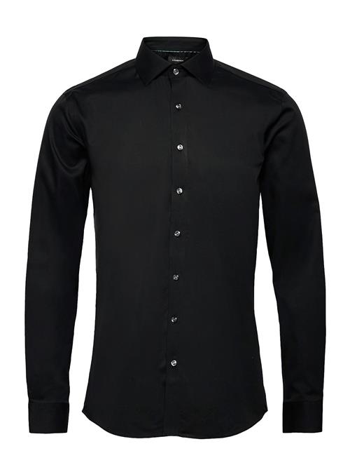 Lindbergh Black | Technical :Cut Away Collar, Tailor Fit Cotton Shirt, Wf Ls | L