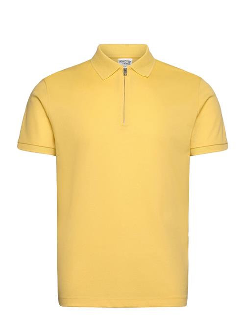 Selected | Slhfave Zip Ss Polo Noos | L