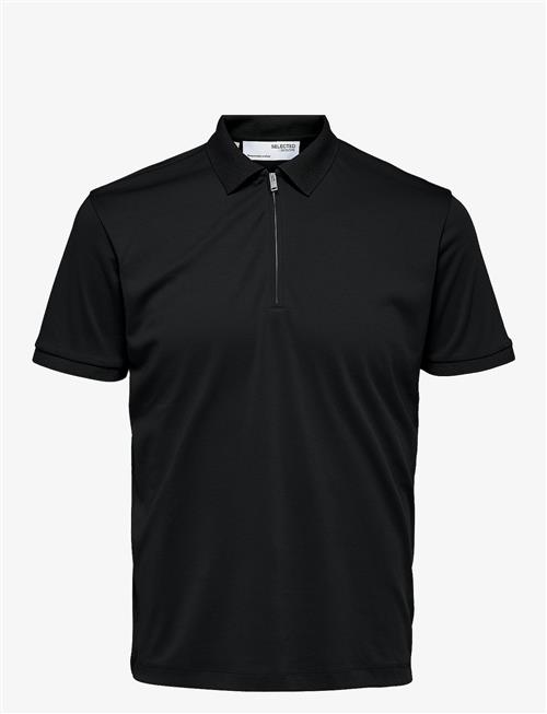 Selected | Slhfave Zip Ss Polo Noos | M