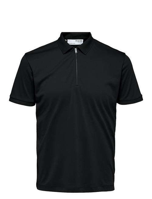 Selected | Slhfave Zip Ss Polo | XXL