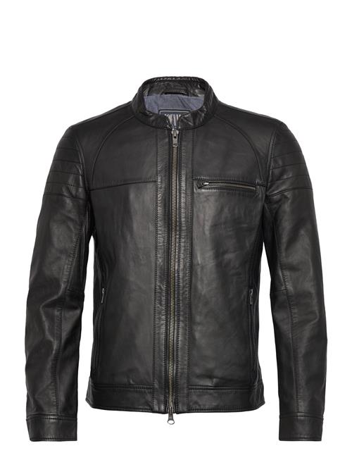 Jofama | Costner Zipped Leather Jacket | 50