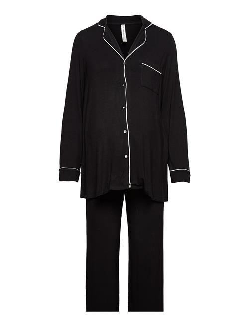 Lindex | Maternity Soft Piping Pj Jerse | S