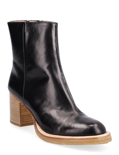 ANGULUS | Bootie - Block Heel - With Zippe | 37