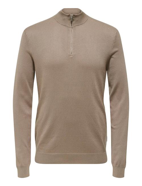 ONLY & SONS | Onswyler Life Reg 14 Half Zip Knit Noos | XXL