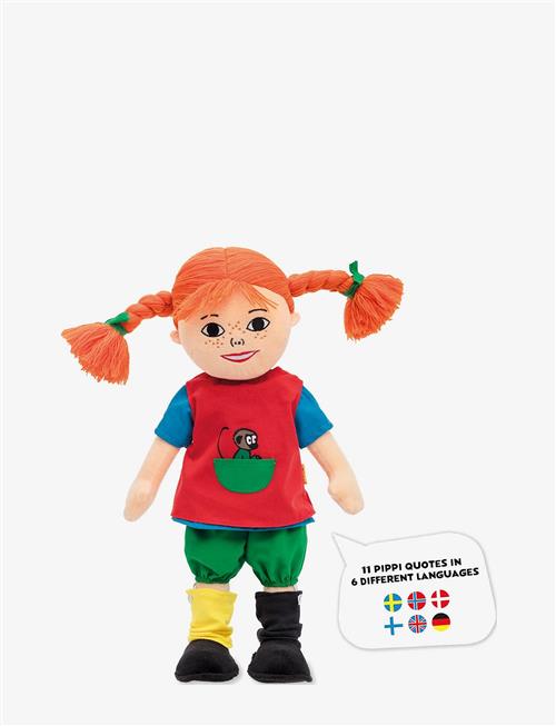 Micki Leksaker | Pippi Taledukke, Stof, 40 Cm | 400 mm
