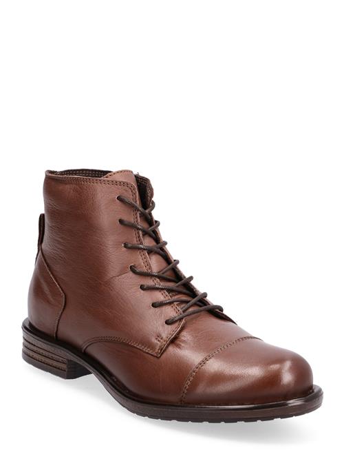 Bianco | Biadanelle Leather Derby Boot | 39