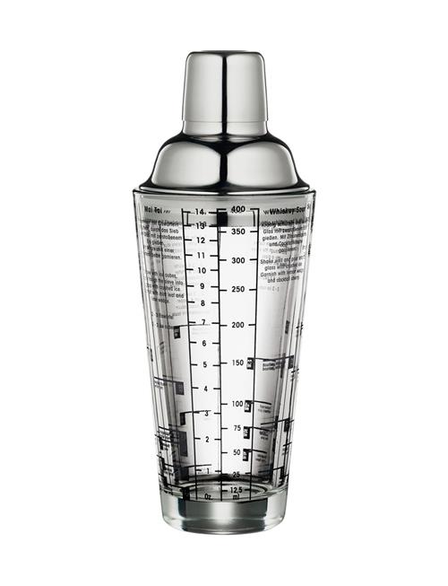 cilio | Cocktail Shaker M/Opskrifter 400Ml | 40 CL