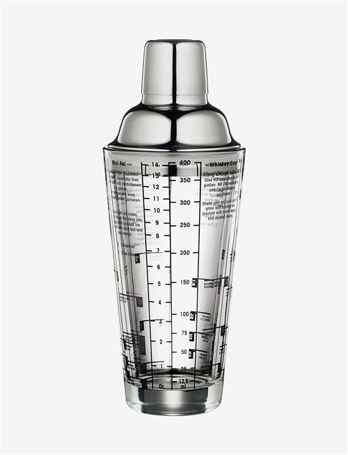 cilio | Cocktail Shaker With Recipes 0,4L | 40 CL