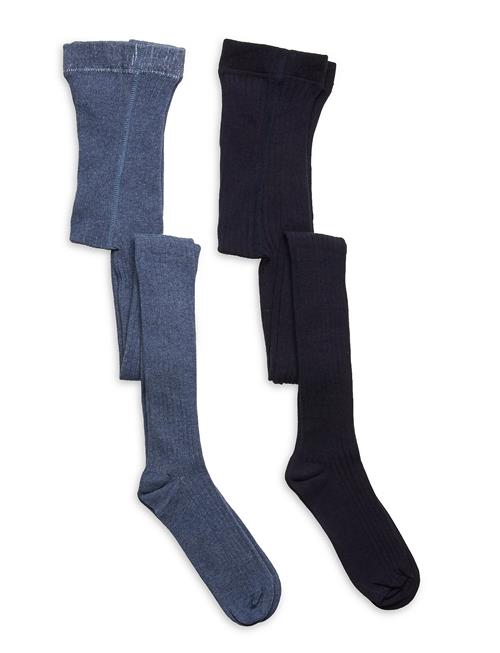 Minymo | Stocking - Solid Rib 2-Pack | 104-110