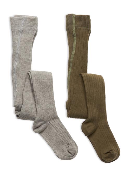 Minymo | Stocking - Solid Rib (2-Pack) | 68\74