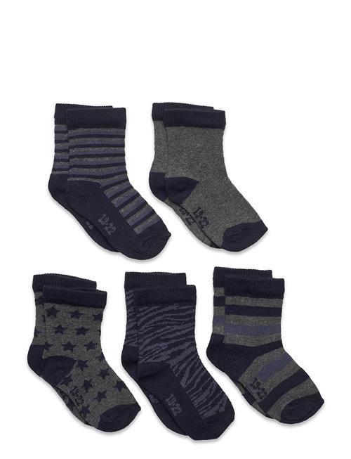 Minymo | Sock W. Pattern (5-Pack) | 31-34
