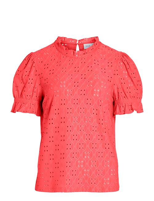 Vila | Vikawa S/S Flounce  Top - Noos | M