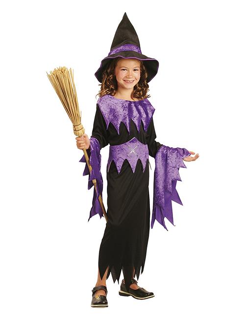 Joker | Maskeradräkt Barn Häxa | 110-116