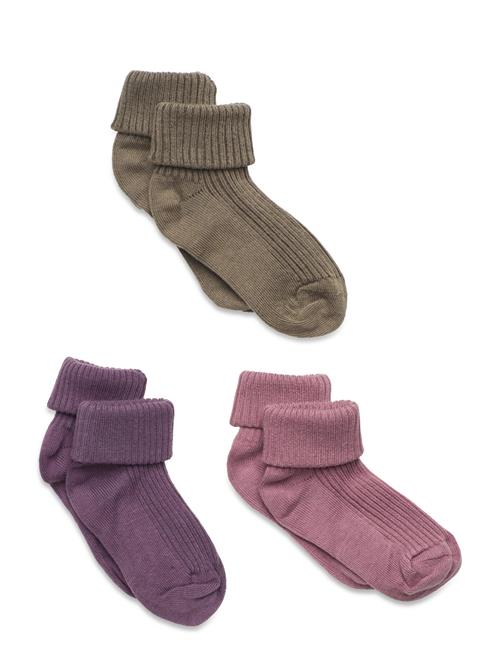 Minymo | Baby Sock Rib (3 Pack) | 11\14