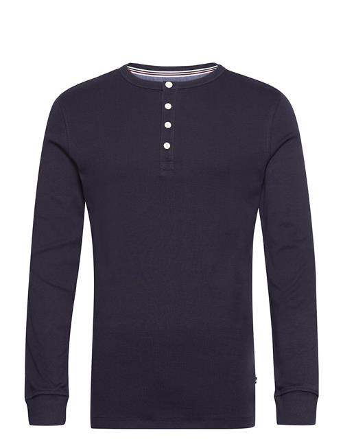 Lindbergh | Solid Gradad W Contrast Fabric L/S | S