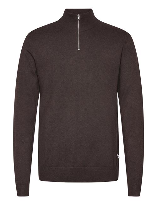 Lindbergh | Half Zip Mélange Knit | XL