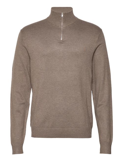 Lindbergh | Ecovero Half Zip L/S Knit | L