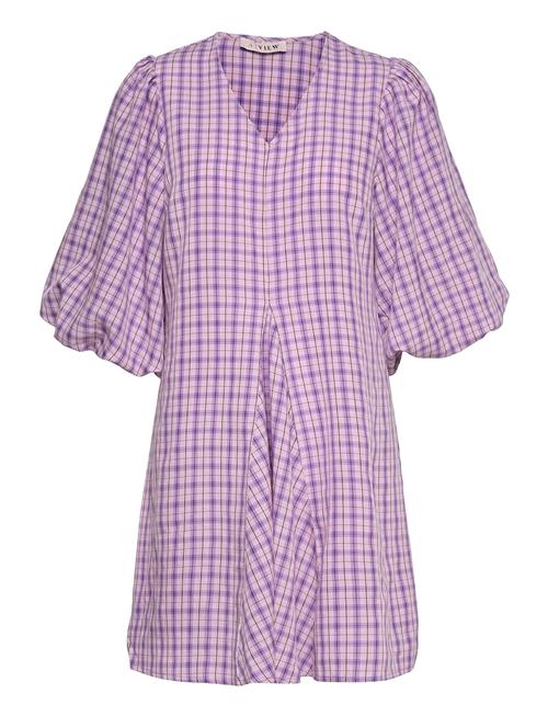 A-View | Siline Check Dress | 34