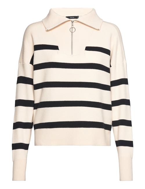Vero Moda | Vmsaba Stripe Ls Highneck Blouse Ga Noos | XS