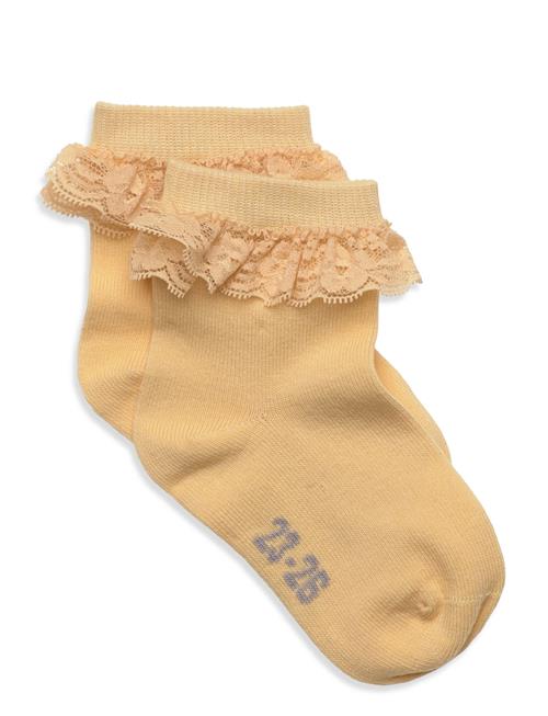 Minymo | Ankle Sock W. Lace | 15/18