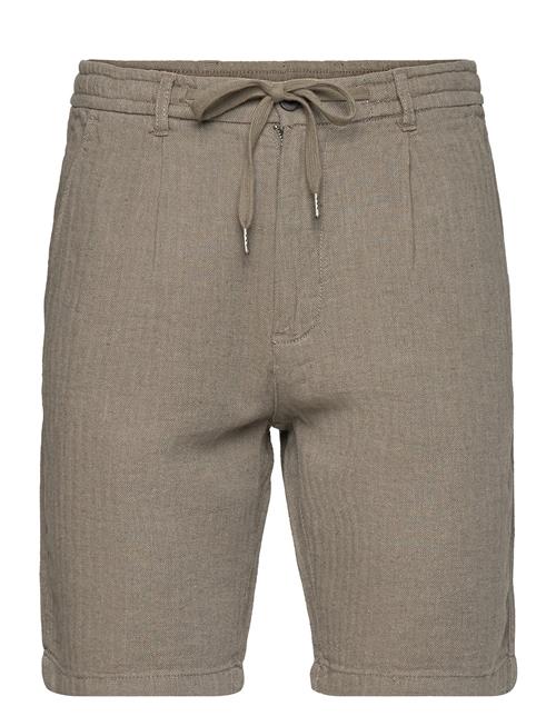 Lindbergh | Linen Blend Herringbone Short | S