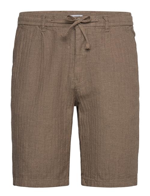 Lindbergh | Linen Blend Herringbone Short | M