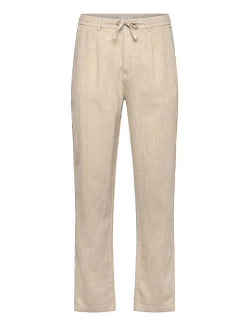 Lindbergh | Linen Blend Herringbone Pants | XXXL