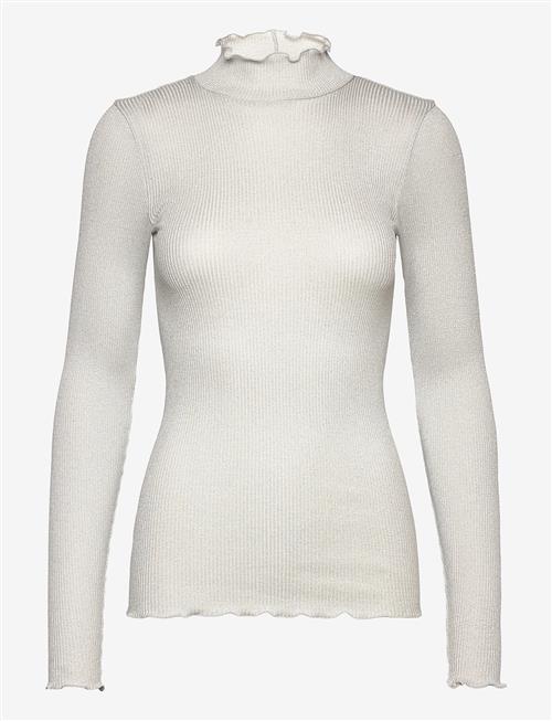 Rosemunde | Rwboston Shimmer Ls T-Neck T-Shirt | S