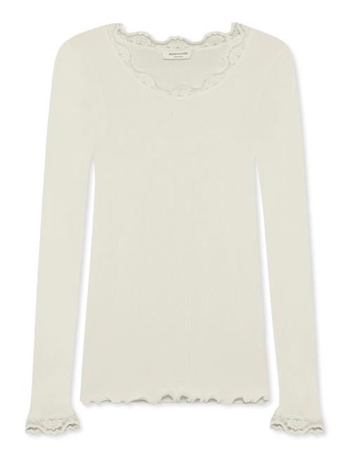 Rosemunde | Rwbabette Silk Ls Lace T-Shirt | XS