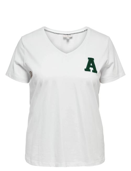 ONLY Carmakoma | Carelodie Ss V-Neck Tee Jrs | 46/48