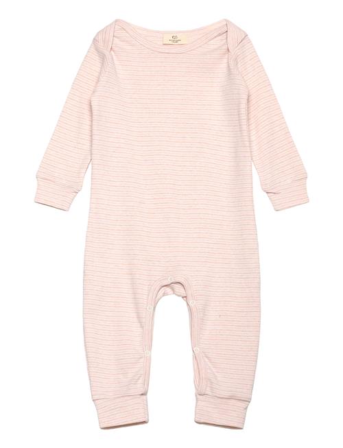 Copenhagen Colors | Striped Long Sleeved Romper W. Lapneck | 86